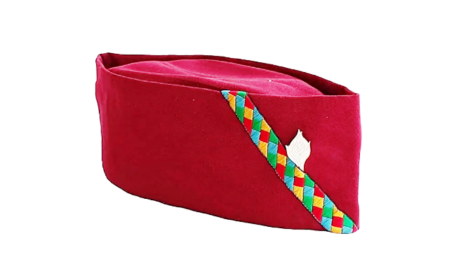 Authentic Pahadi Topi Maroon
